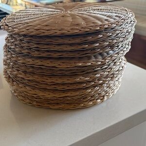 Woven Tan trivet/ placemats